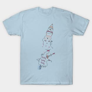 Out of space arrow T-Shirt